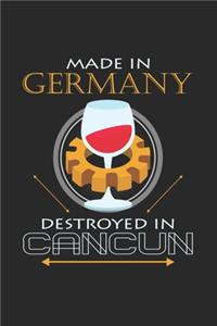 Made in germany destroyed in cancun