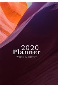 2020 Planner Weekly and Monthly