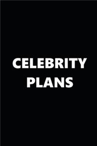 2020 Weekly Planner Funny Humorous Celebrity Plans 134 Pages