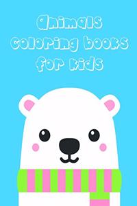 Animals coloring books for kids