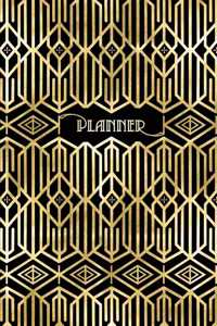 2020 Weekly Planner Art Deco Design 134 Pages