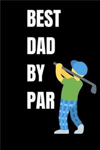 best dad by par GOLF LOG BOOK