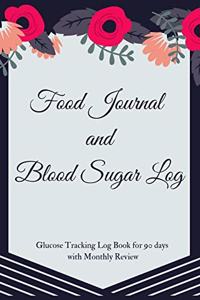 Food Journal and Blood Sugar Log