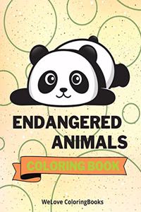 Endangered Animals Coloring Book