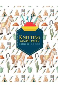 Knitting Graph Paper Notebook - 2