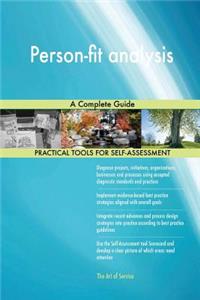 Person-fit analysis
