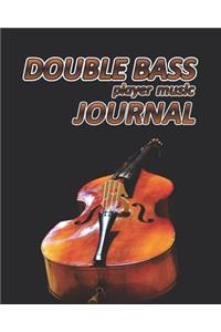 Double Bass Player Music Journal