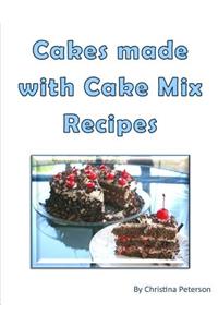 Cakes made with Cake Mix Recipes