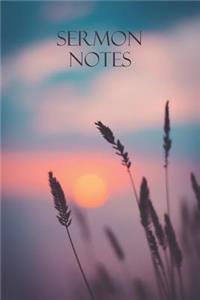 Sermon Notes Journal