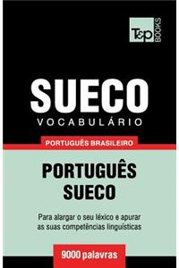 Vocabulário Português Brasileiro-Sueco - 9000 palavras
