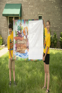 Vacation Bible School (Vbs) 2021 Discovery on Adventure Island Outdoor Banner