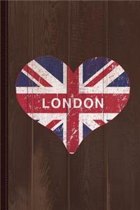 I Love London Journal Notebook