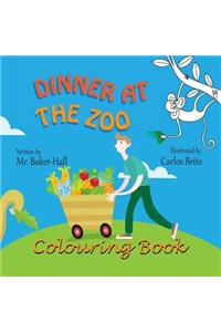Dinner at the Zoo Colouring Book