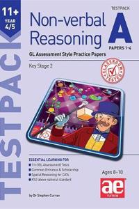 11+ Non-verbal Reasoning Year 4/5 Testpack A Papers 1-4