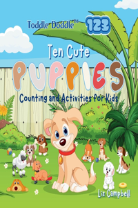 Toddle Doddle 123 - Ten Cute Puppies