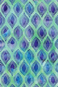 Journal Notebook Abstract Watercolor Pattern 5