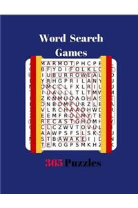 Word Search Games 365 Puzzles