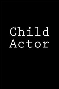 Child Actor