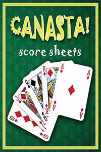 Canasta Score Sheets