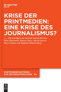 Krise der Printmedien