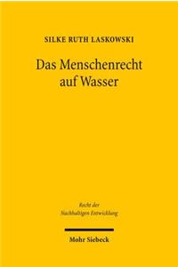 Das Menschenrecht auf Wasser