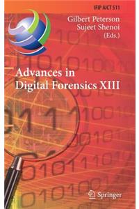 Advances in Digital Forensics XIII: 13th Ifip Wg 11.9 International Conference, Orlando, Fl, Usa, January 30 - February 1, 2017, Revised Selected Papers