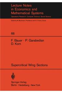 Theory of Supercritical Wing Sections, with Computer Programs and Examples