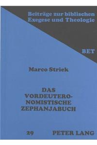 Das Vordeuteronomistische Zephanjabuch