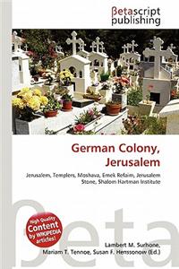 German Colony, Jerusalem
