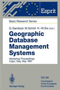Geographic Database Management Systems