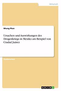 Ursachen und Auswirkungen des Drogenkriegs in Mexiko am Beispiel von Ciudad Juárez