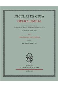 Nicolai de Cusa Opera omnia / Nicolai de Cusa Opera omnia