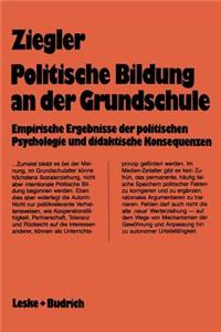 Politische Bildung an Der Grundschule