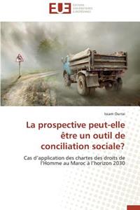 La Prospective Peut-Elle �tre Un Outil de Conciliation Sociale?