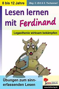 Lesen lernen mit Ferdinand: Legasthenie wirksam bekampfen