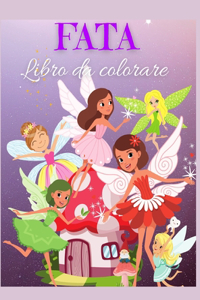 Fata Libro da colorare