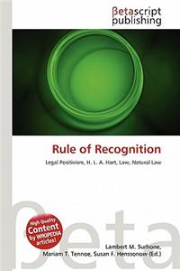Rule of Recognition