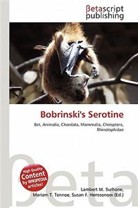 Bobrinski's Serotine