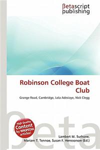 Robinson College Boat Club