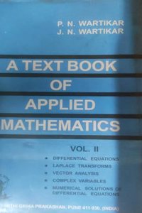 a textbook of applied mathematics p. n. wartikar