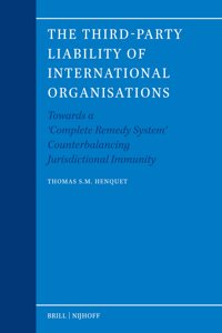 Third-Party Liability of International Organisations