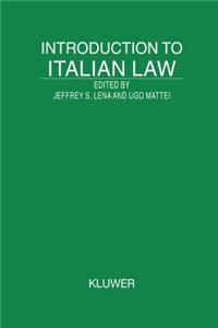 Introduction to Italian Law