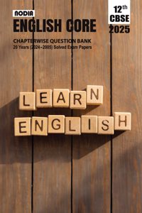 NODIA CBSE English Core Class 12 Question Bank 20 Years PYQB
