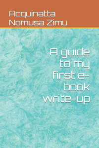 guide to my first e-book write-up