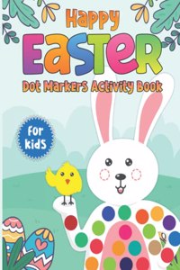 Happy Easter Dot Markers Activity Book for Kids