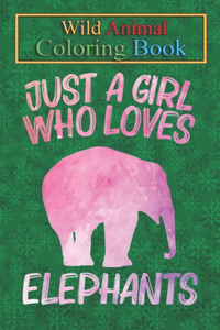 Wild Animal Coloring Book