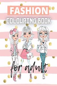 Fashion Colouring Book For Adult