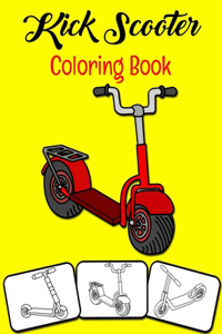 Kick Scooter Coloring Book