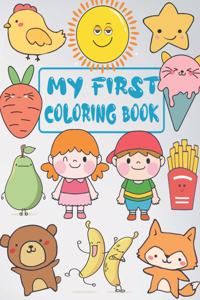 My First Coloring Book