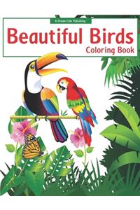 Beautiful Birds Coloring Book